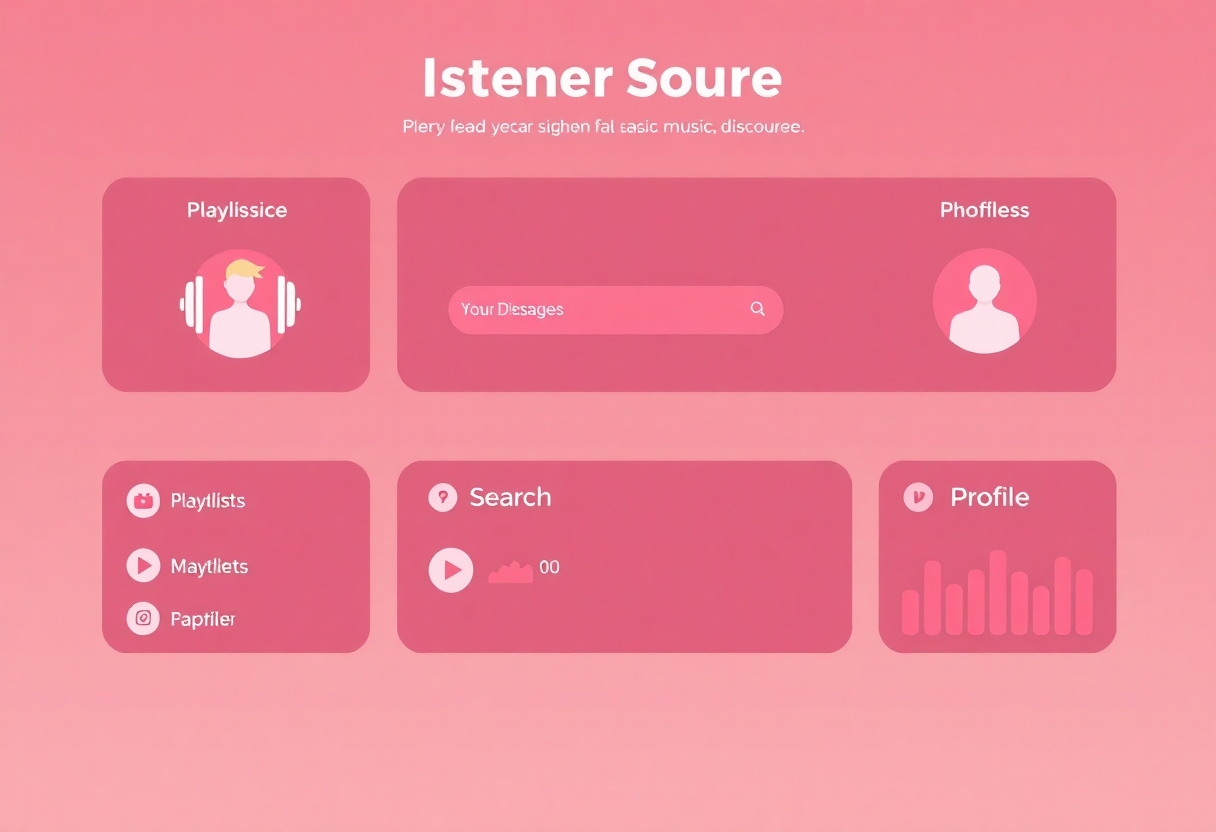 A listener source breakdown